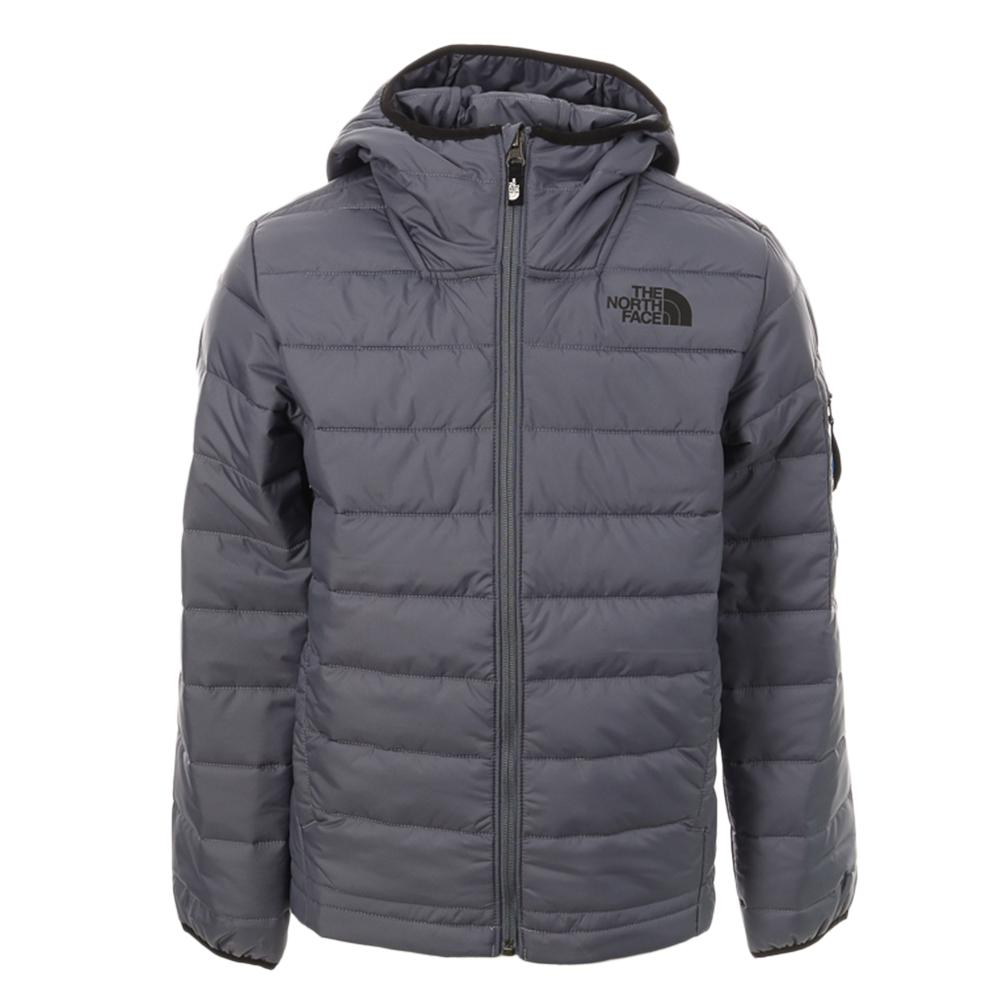 Doudoune Bleu Gris Garçon The North Face Padded pas cher