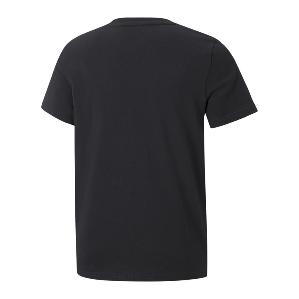 T-shirt Noir Garçon Puma Alpha vue 2