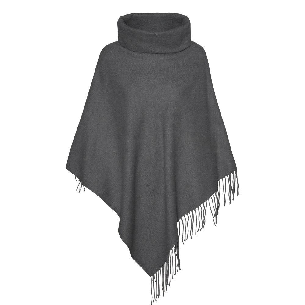 Poncho Gris Femme Vero Moda Kleo pas cher