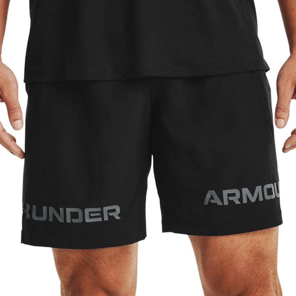 Short Noir Homme Under Armour Graphic 1361433 pas cher