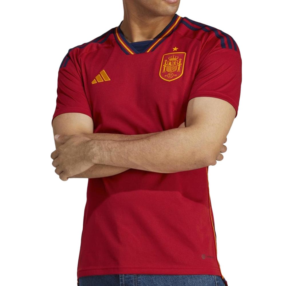 Espagne Maillot Réplica Domicile Homme Adidas 2022/2023 pas cher