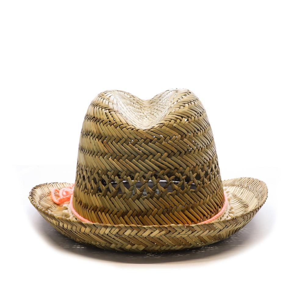 Chapeaux Paille Via Lorenzo Trilby Naturel vue 3