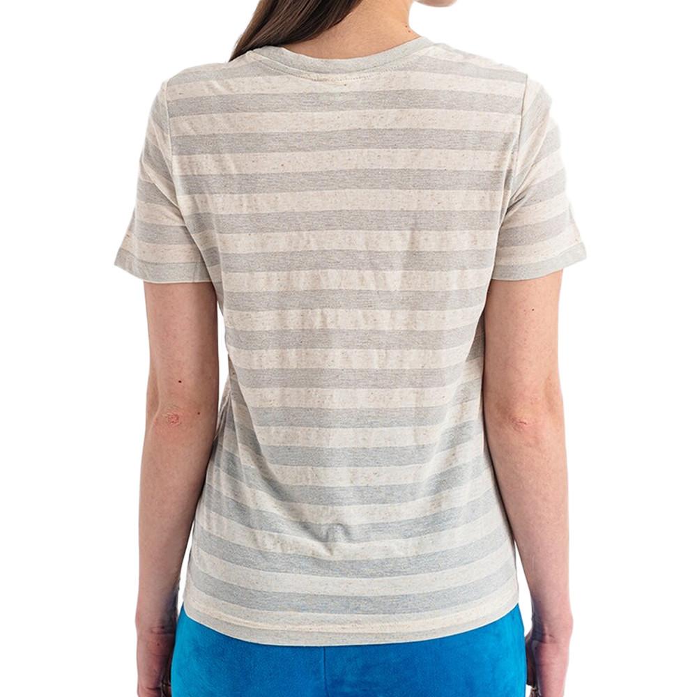 T-shirt Gris Clair Femme JDY Alex vue 2