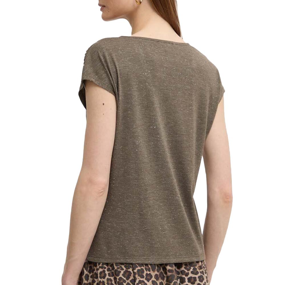 T-shirt Kaki Femme Morgan DEKISS vue 2