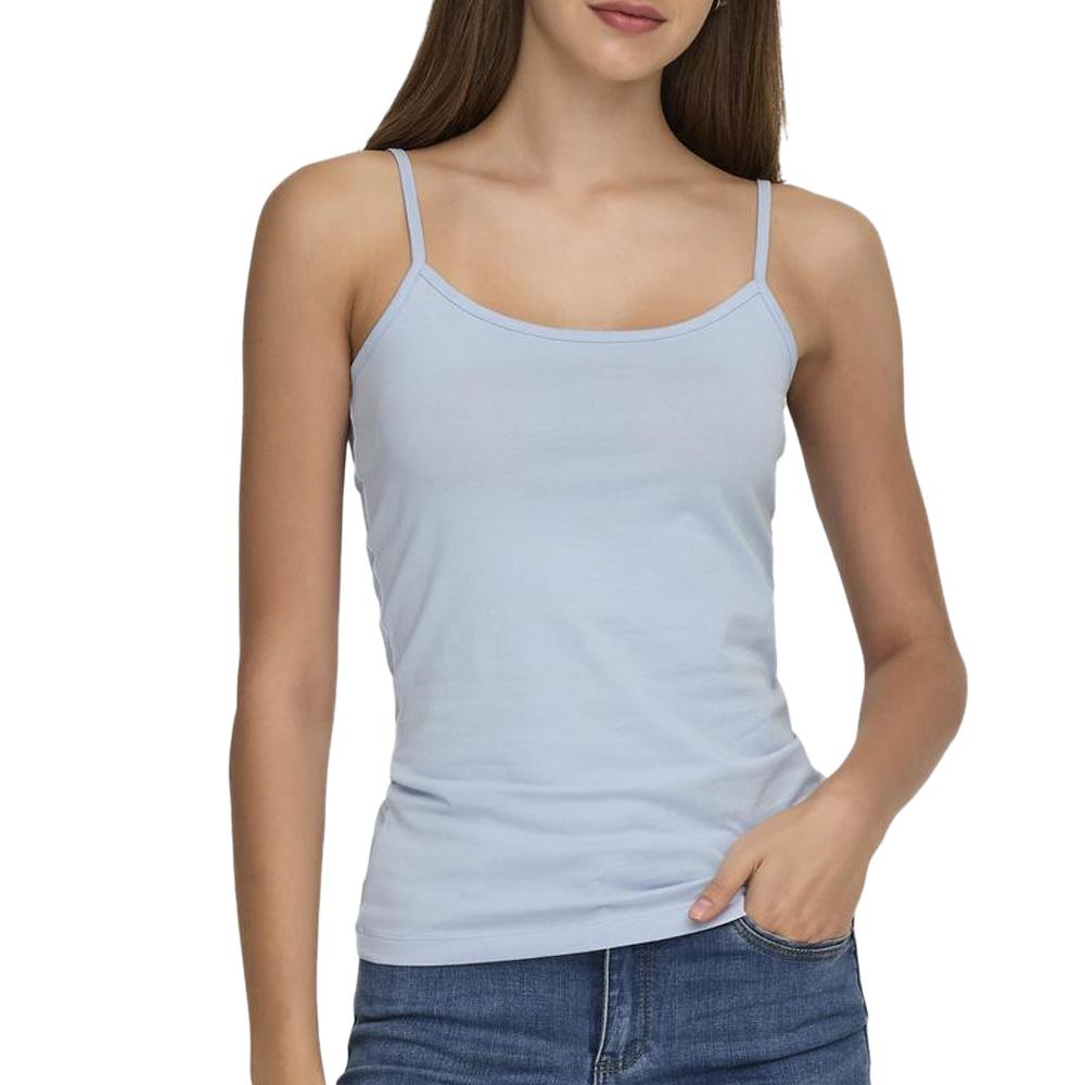 JDY Ava Women's Light Blue Tank Top 15148401 affordable