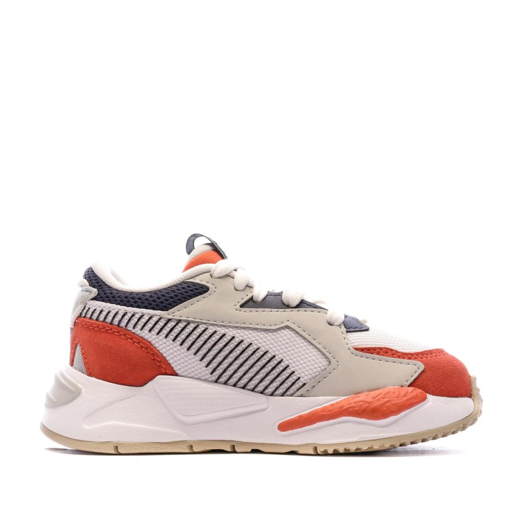 Baskets Blanches Enfant Puma College vue 2