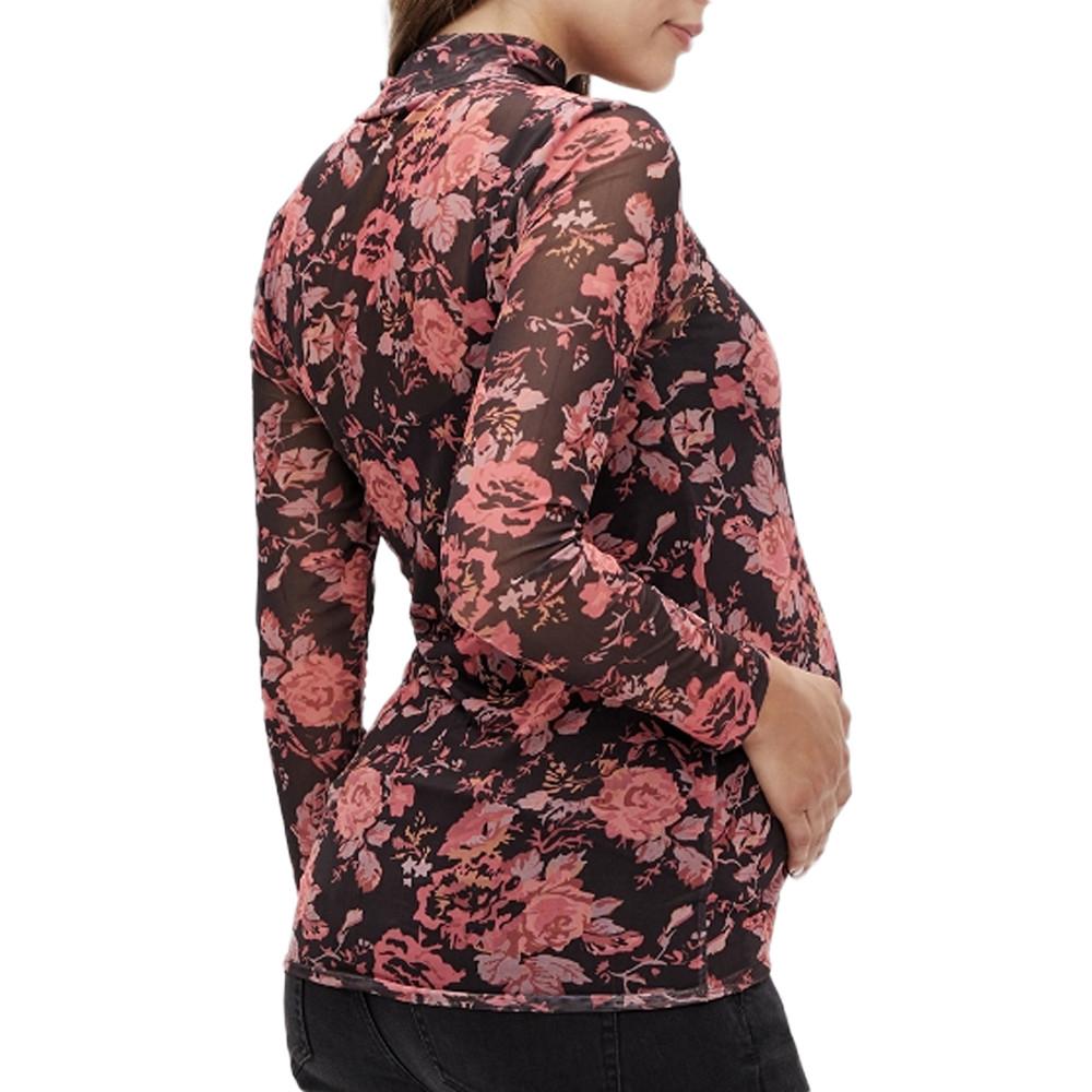 Top Noir/Rouge Femme Mamalicious Sharon vue 2