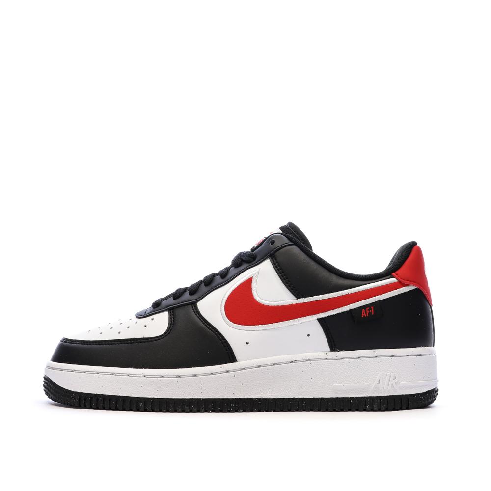 Air Force 1 '07 Noir/Blanc/Rouge Homme Nike pas cher