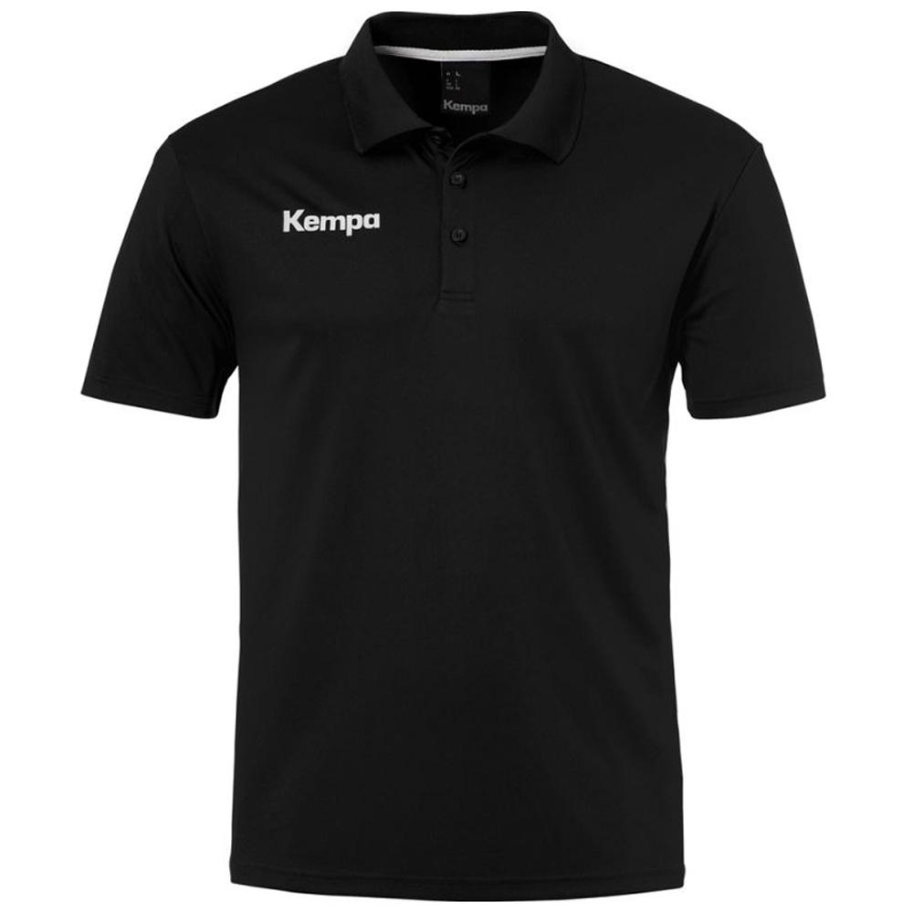 Polo de Sport Noir Homme Kempa Poly pas cher