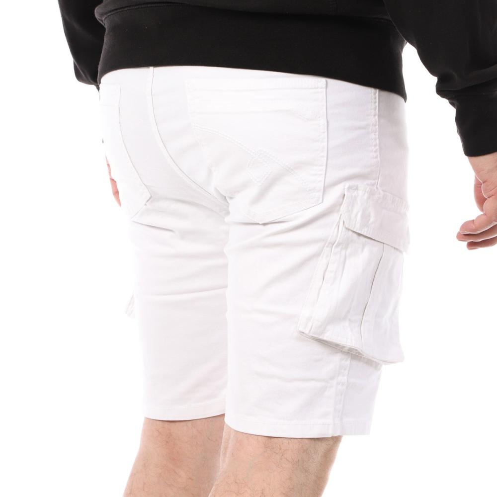 Short Cargo Blanc Homme La Maison Blaggio VEGALIA vue 2