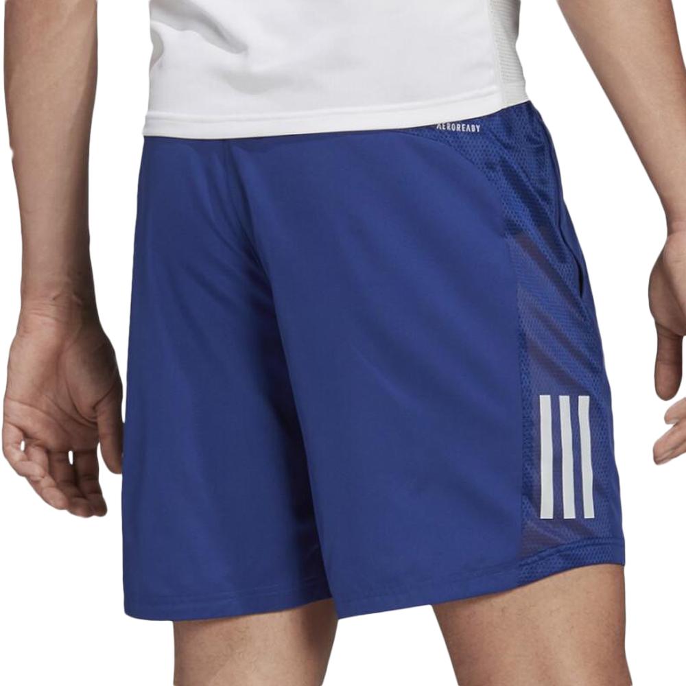 Short de Running Bleu Homme Adidas H34505 vue 2