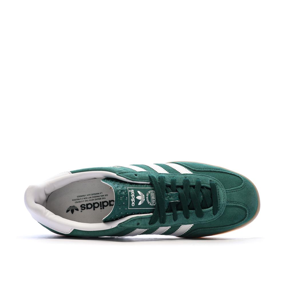 Gazelle Baskets Verte Homme Adidas vue 4