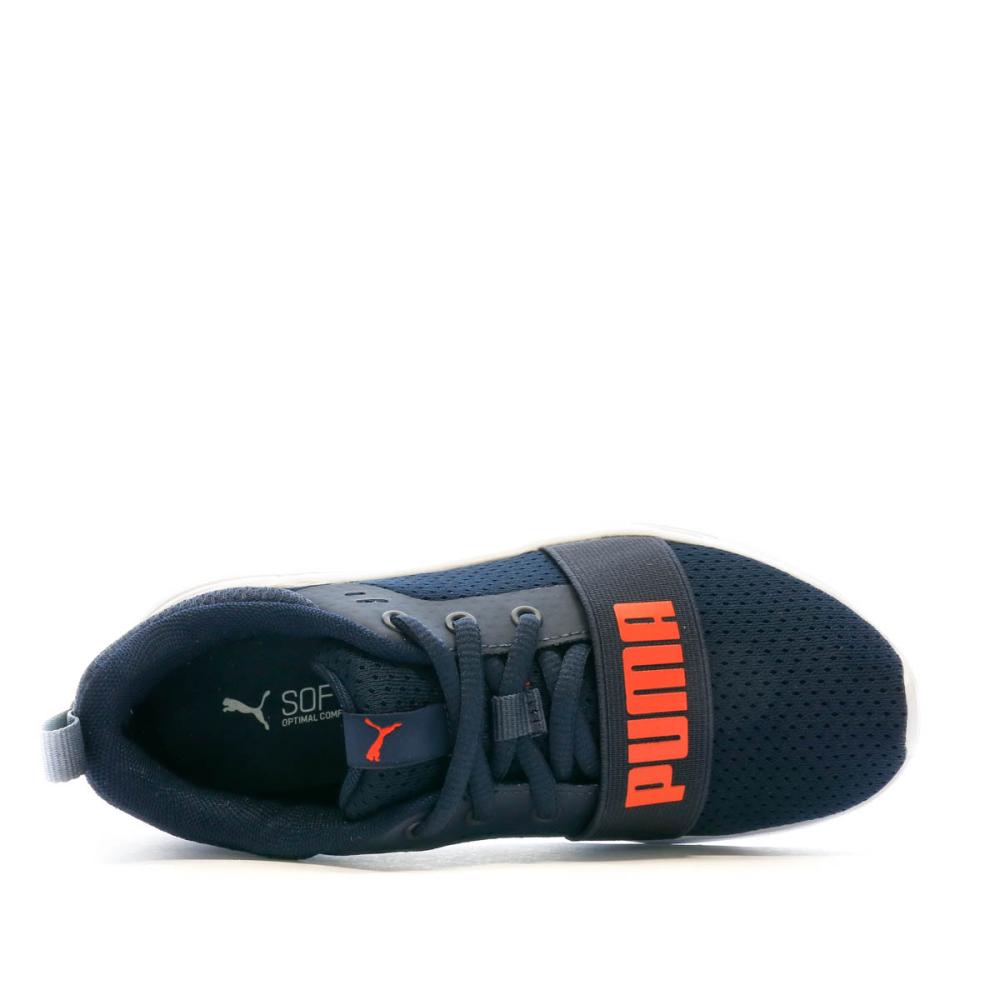 Baskets Marine Garçon Puma Wired vue 4