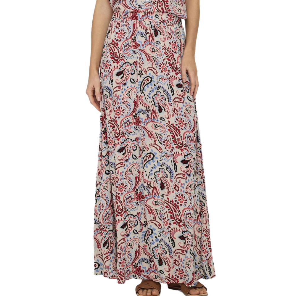 Jupe Ecru à fleurs Femme JDY Breeze pas cher