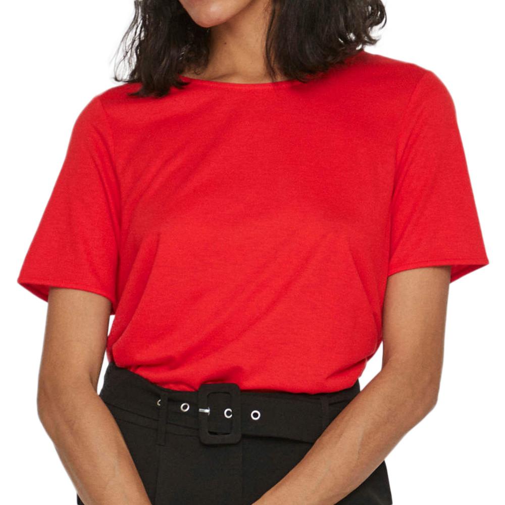 Tee shirt rouge femme pas cher hot sale