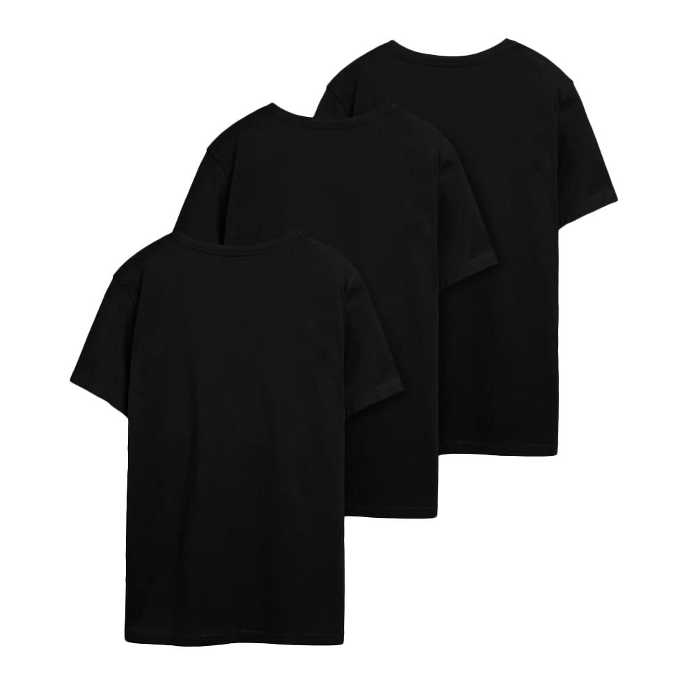 Lot de 3 T-shirts Noirs Homme Teddy Smith Cascade vue 2