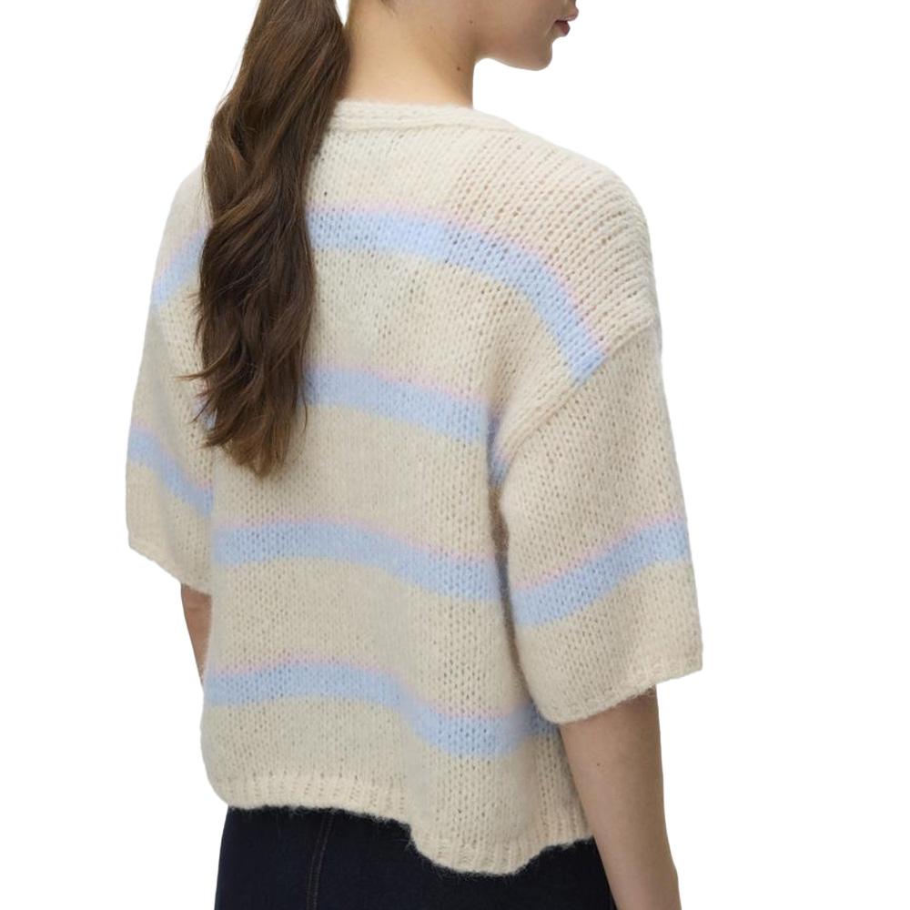 Gilet Jaune/Bleu Femme Vero Moda Maybe vue 2