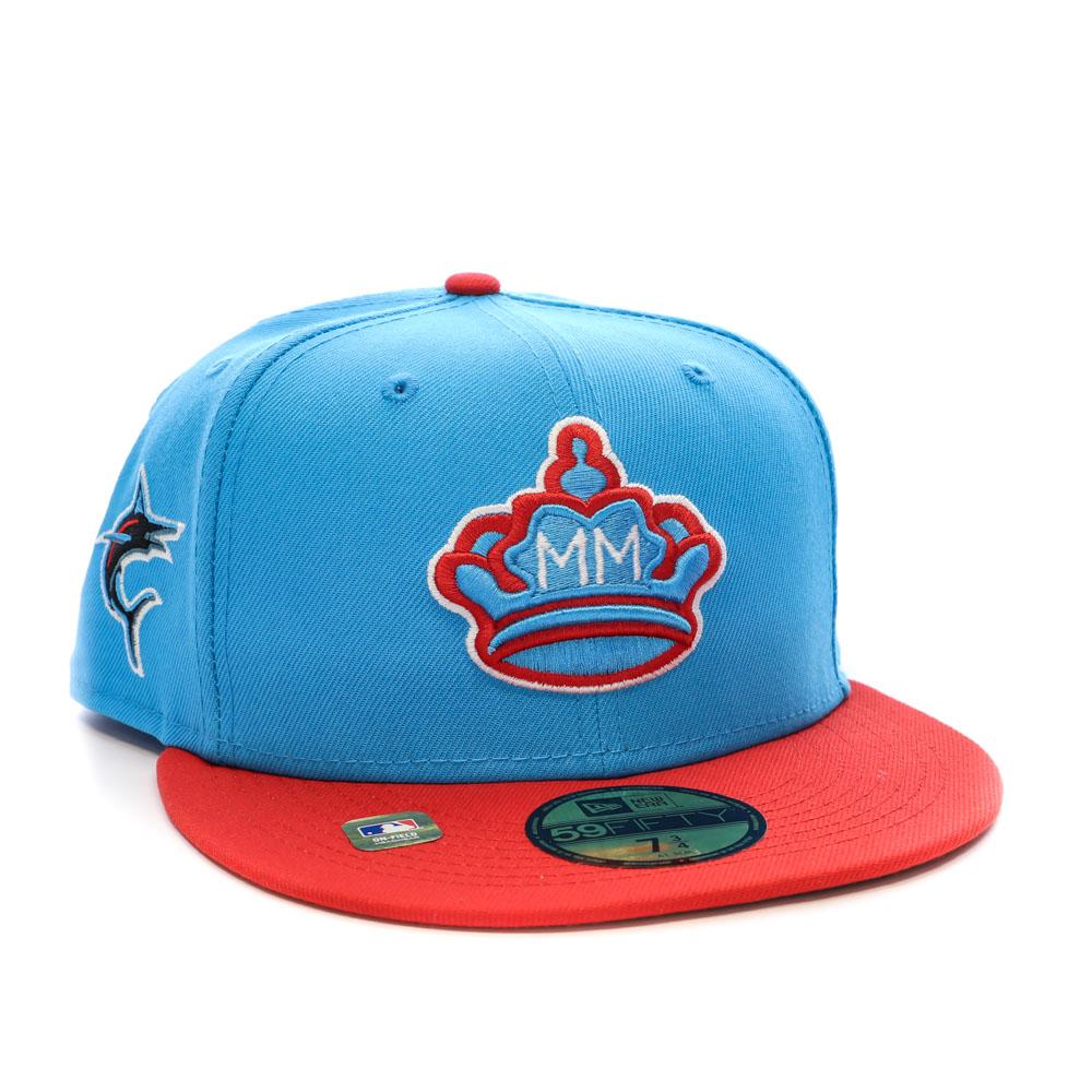 Casquette Bleu/Rouge Homme New Era Miamar vue 2