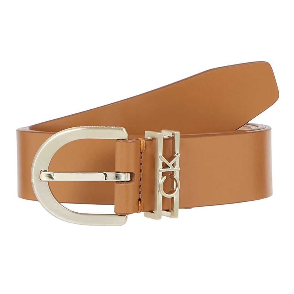 Ceinture Marron Femme Calvin Klein Jeans Must Ck pas cher