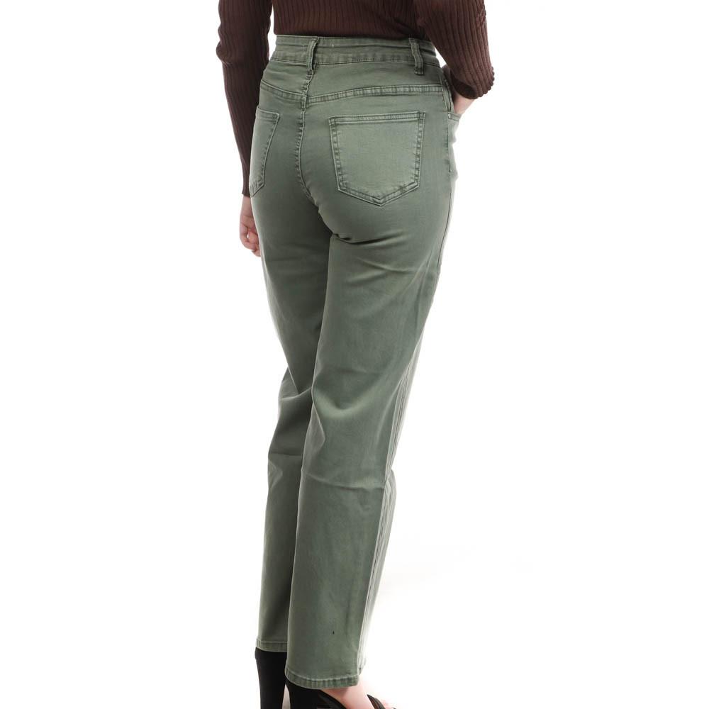 Jean Droit Kaki femme My Tinas vue 2