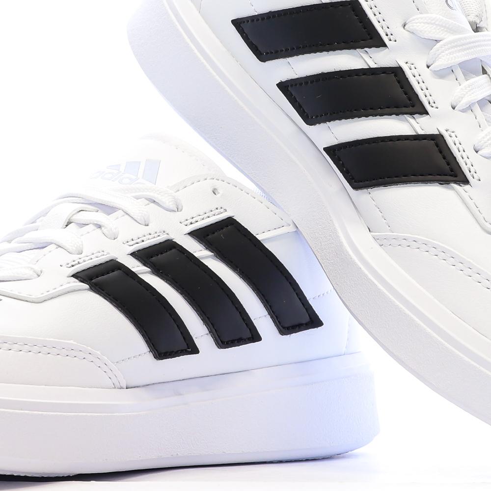 Zapatillas blancas/negras para niño Adidas Courtblock ver 7