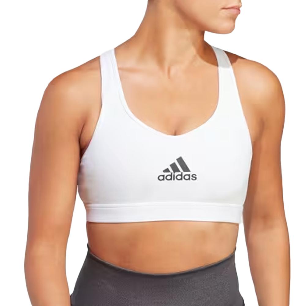 Brassière Blanche Femme Adidas HR2889 pas cher