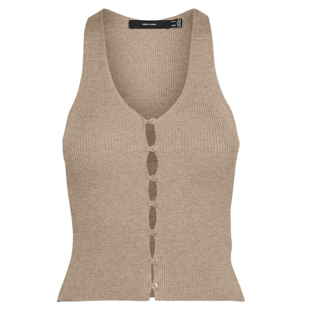 Top Beige Femme Vero Moda Gold pas cher