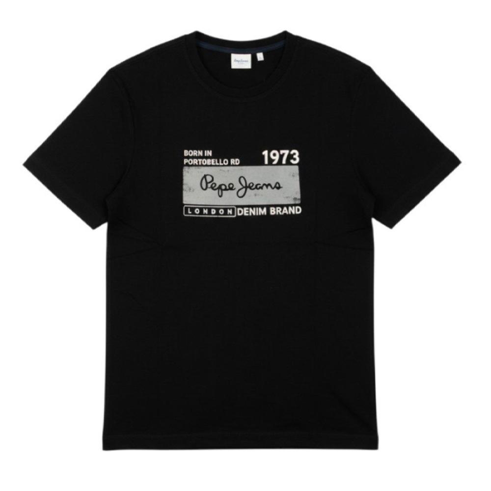 T-Shirt Black Men Pepe jeans Pjl M affordable