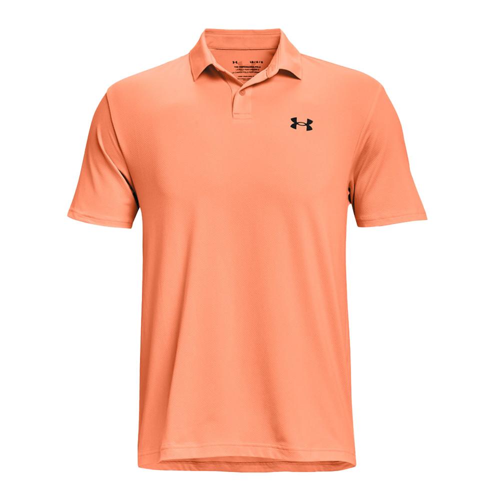 Polo Orange Homme Under Armour 2.0 pas cher