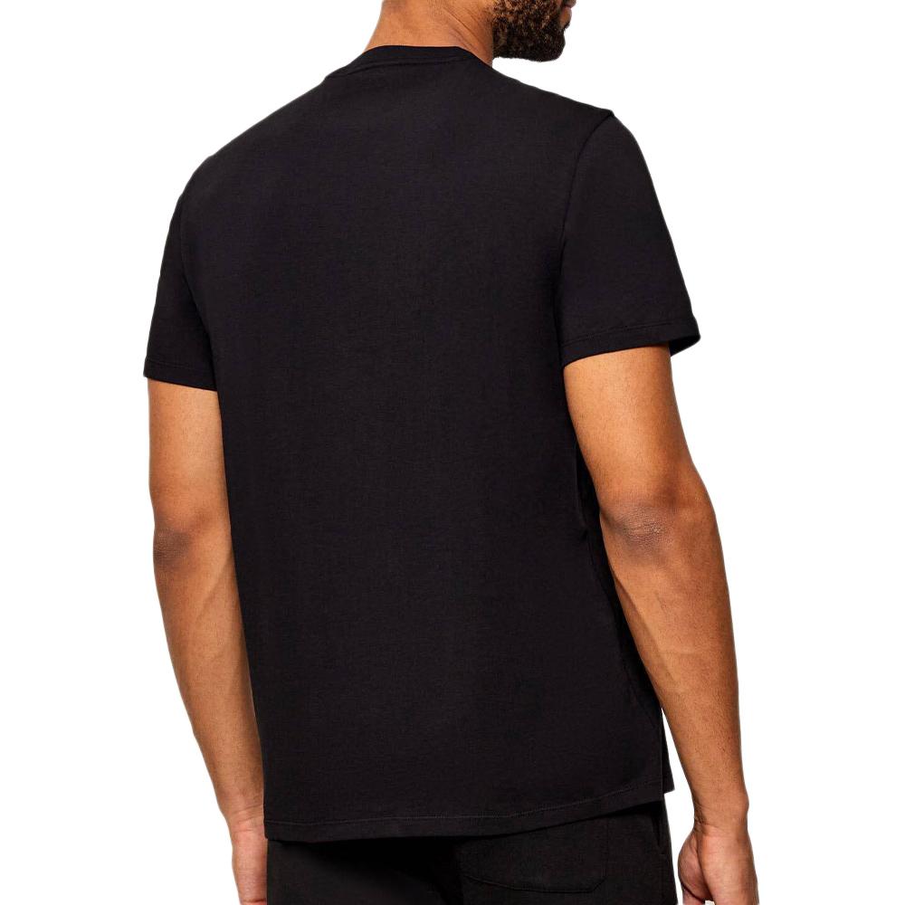 T-Shirt Noir Homme Calvin Klein Jeans LV04RD819G vue 2