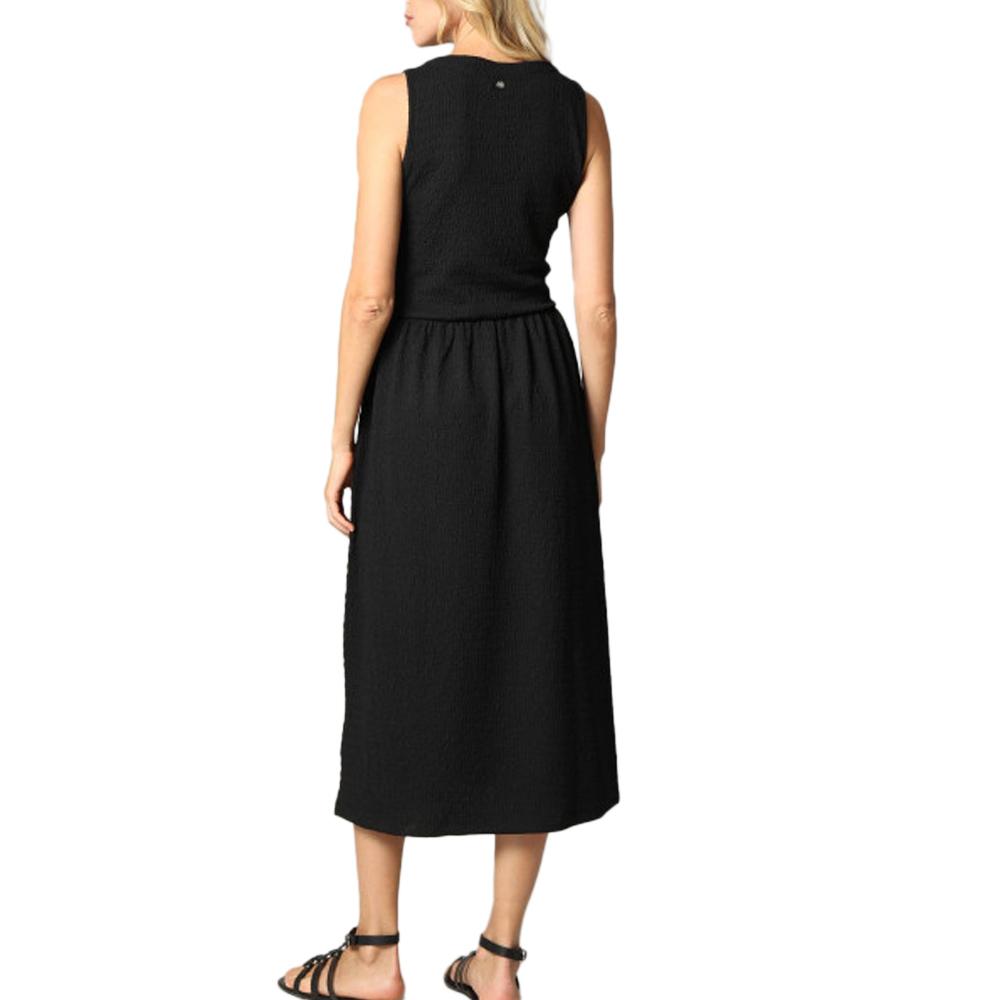 Robe Noire Femme Deeluxe Aria vue 2