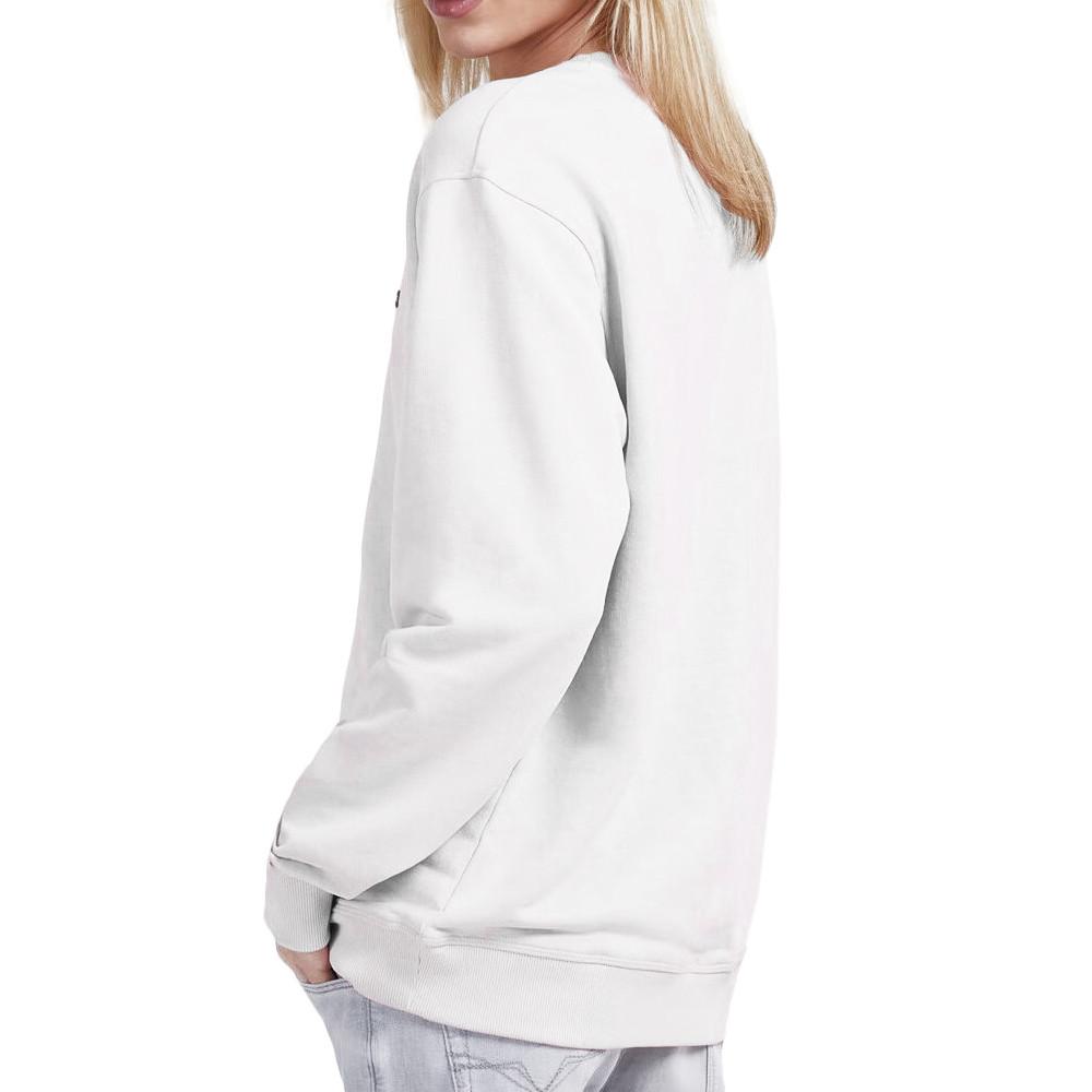 Sweat Blanc Homme Guess Patch vue 2