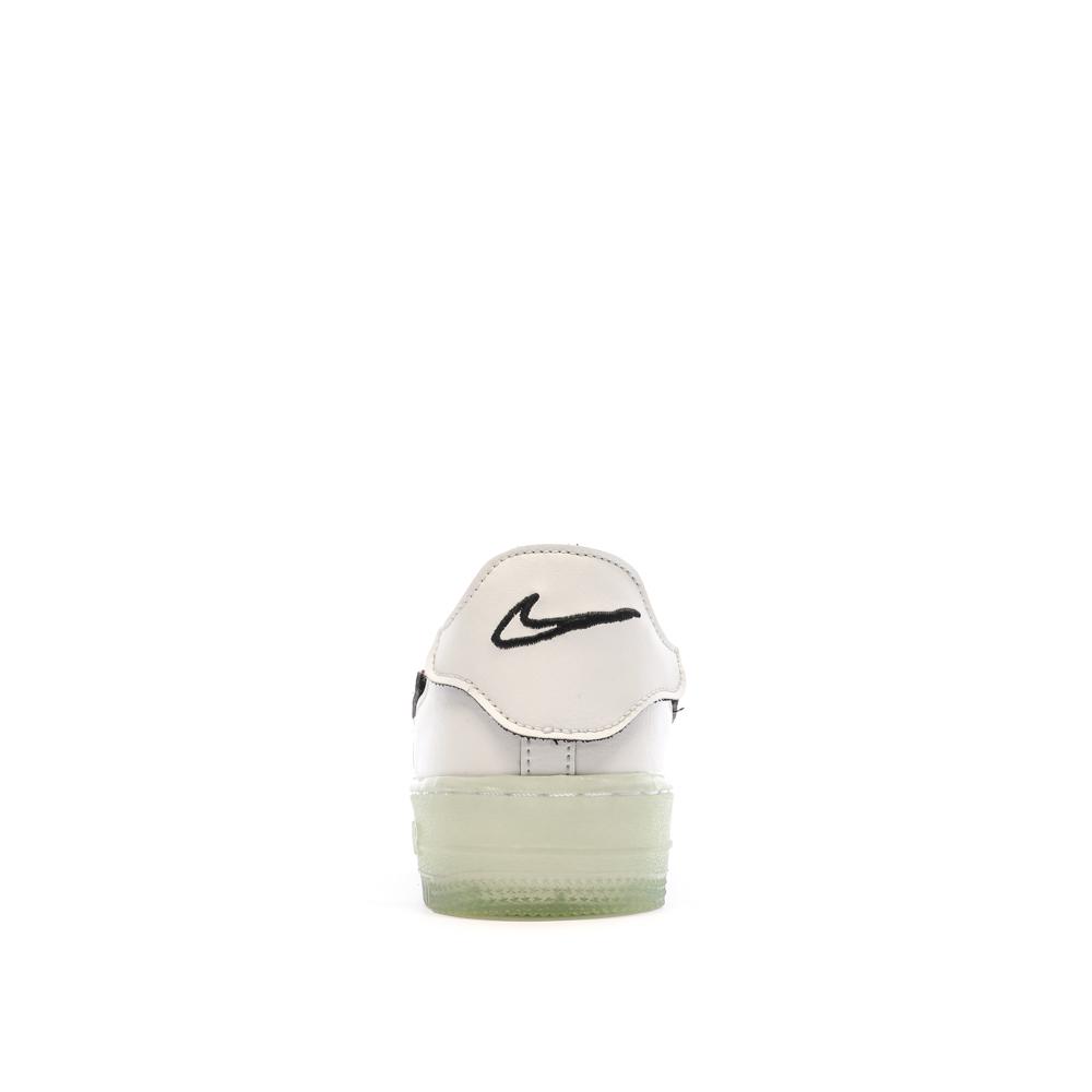 Baskets Blanches/Noires Garçon Nike Nike Af1/1 vue 3
