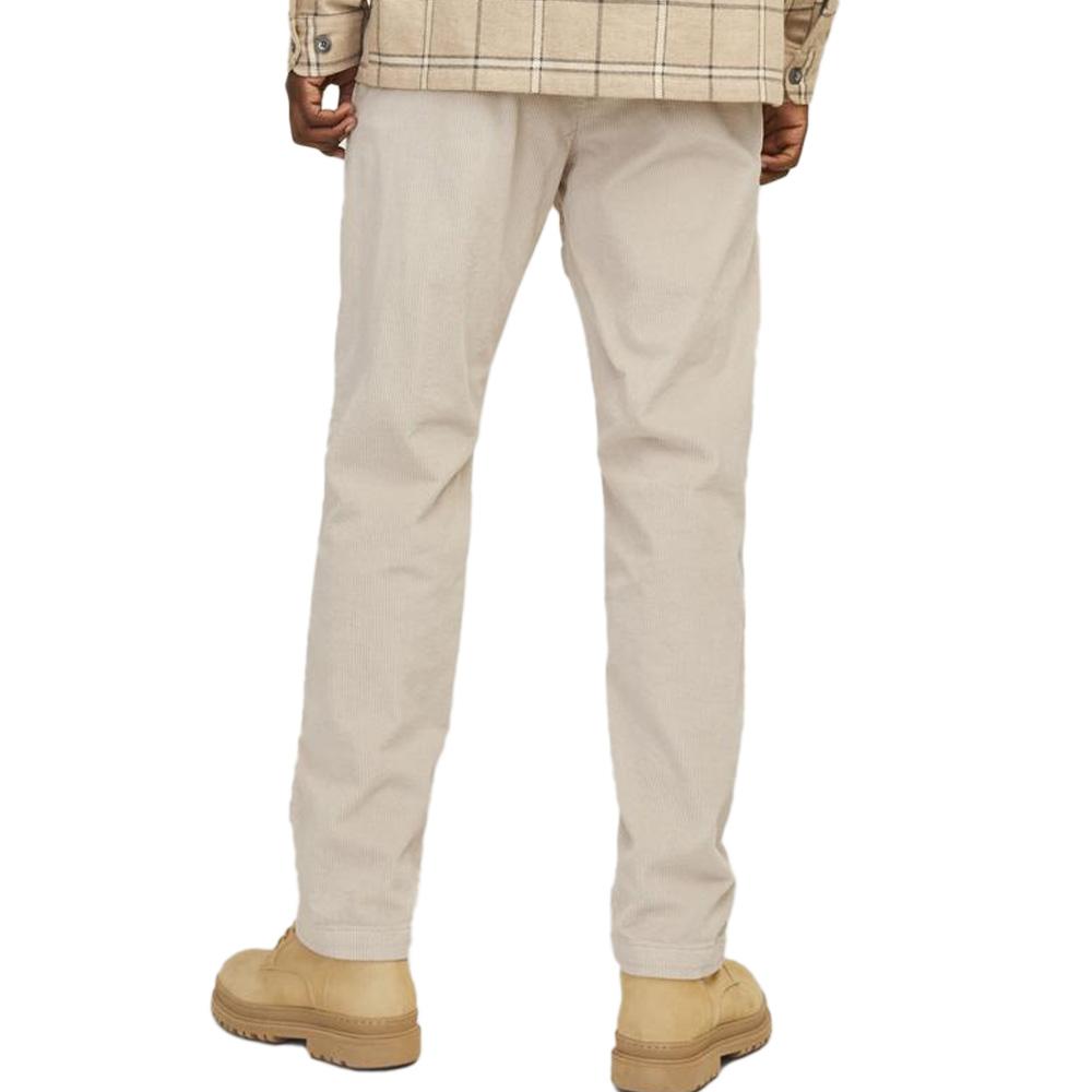 Pantalon Velours Écru Homme Jack & Jones Corduroy vue 2