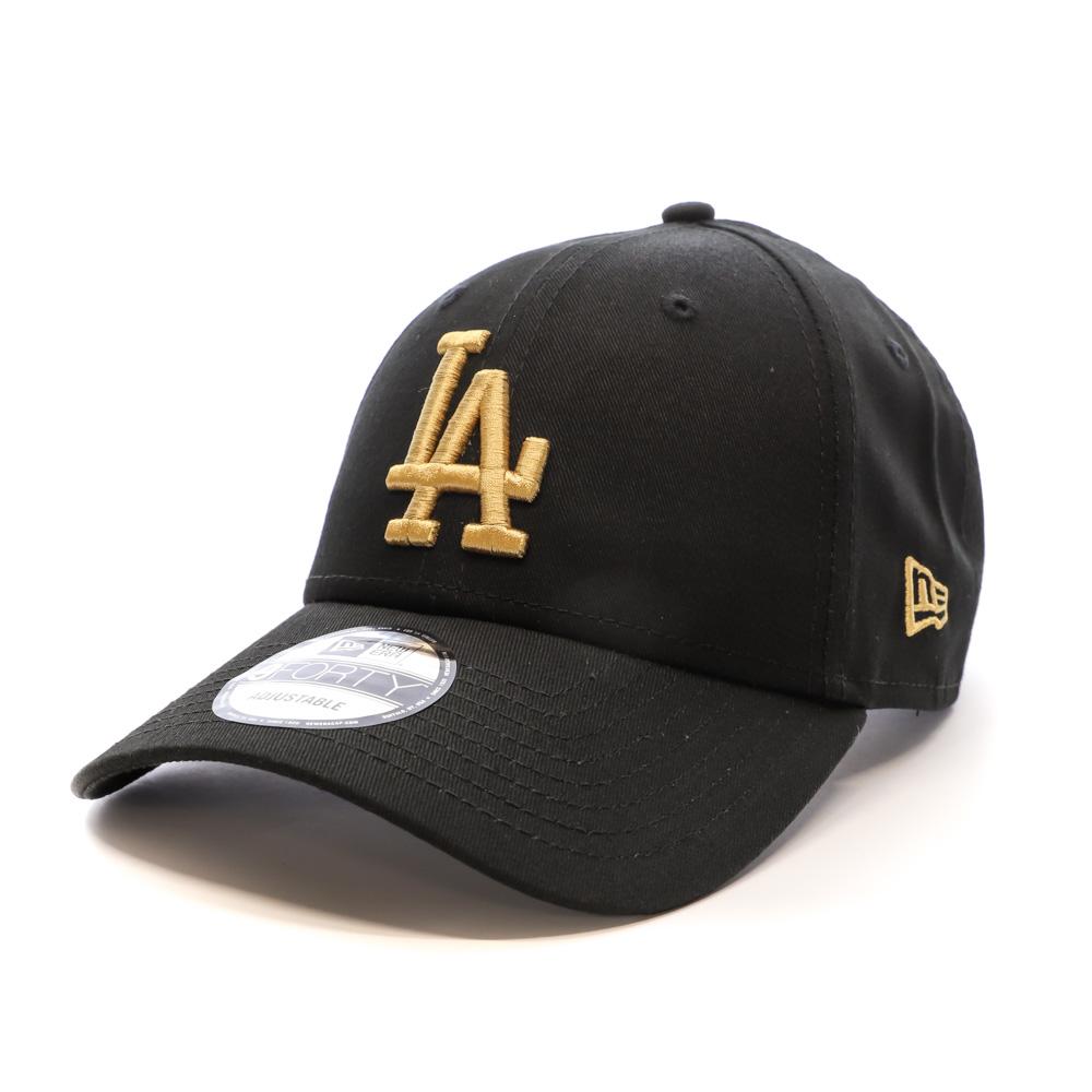Casquette Noire/Doré Homme New Era Bob League Essential pas cher
