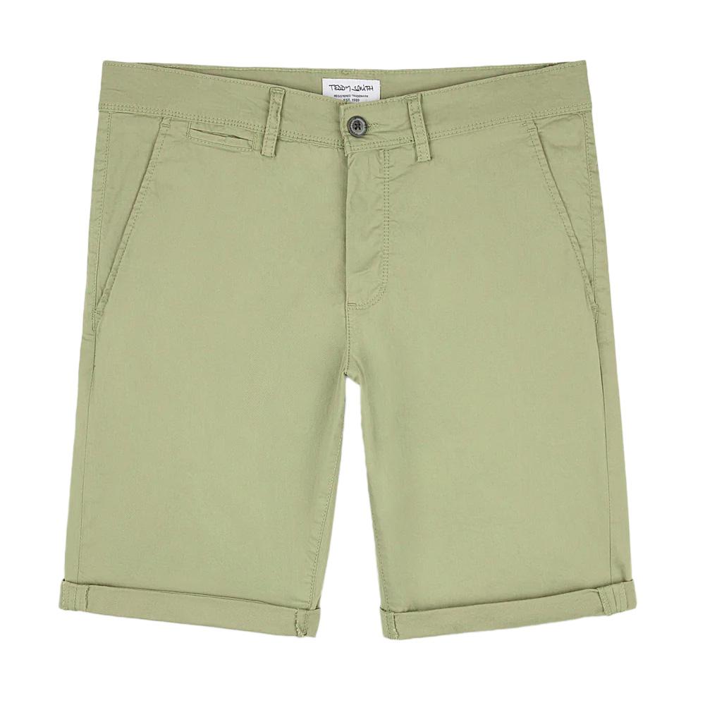 Short Vert Homme Teddy Smith Chino 10415076D pas cher
