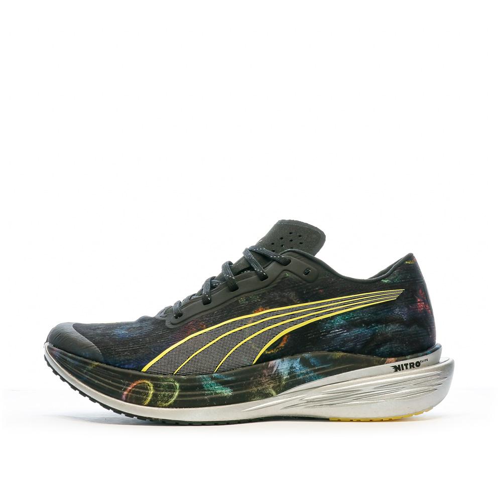 Chaussures de Running Noir Homme Puma Deviate Nitro Elite pas cher