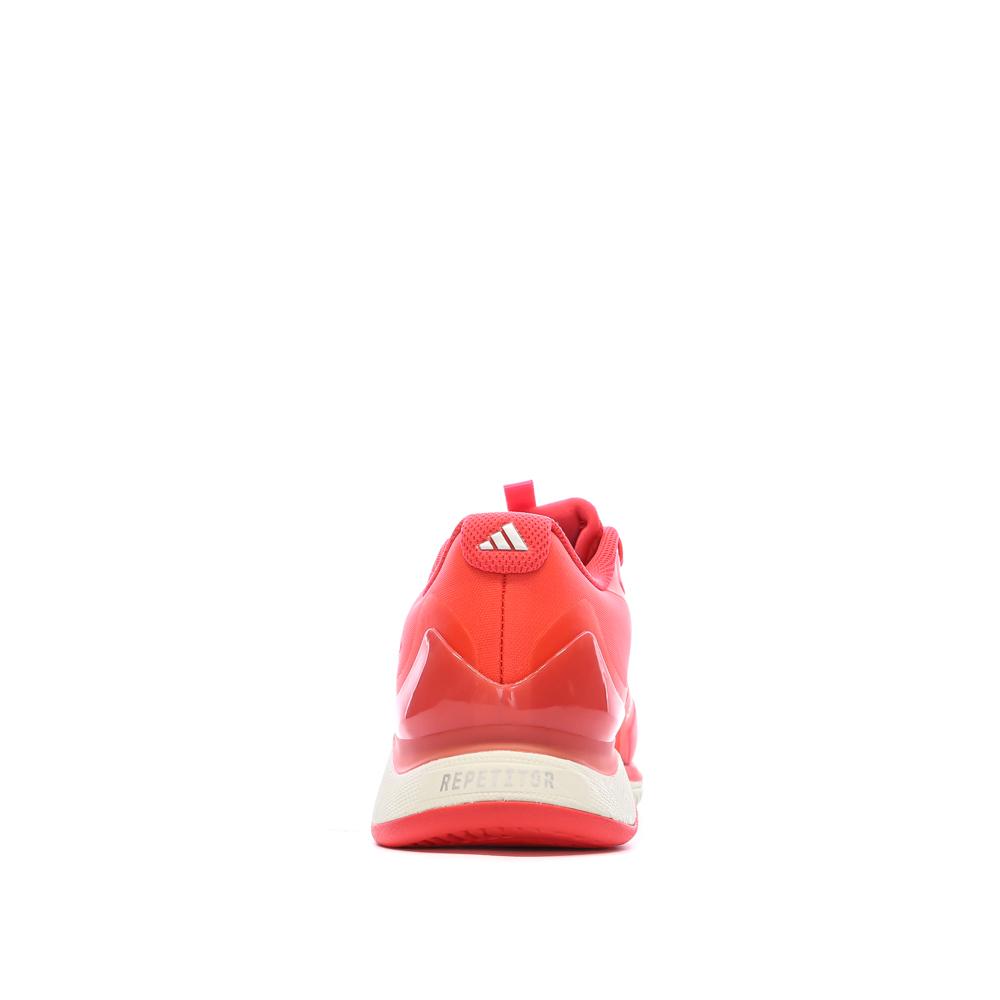 Tennisschuhe Rot Herren Adidas Avacourt 2 Ansicht 3