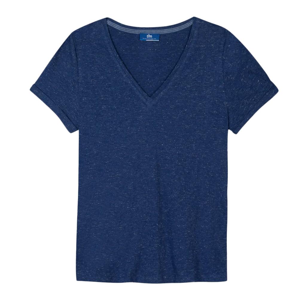 T-shirt Bleu Femme TBS ADINATEE 29418 pas cher