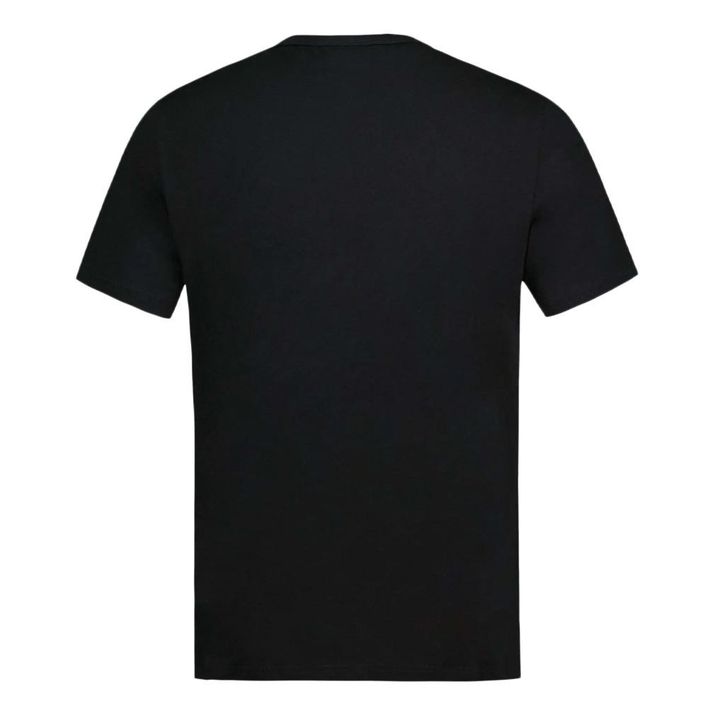 T-Shirt Schwarz Herren Le Coq Sportif Contemporain Nr. 1 Ansicht 2