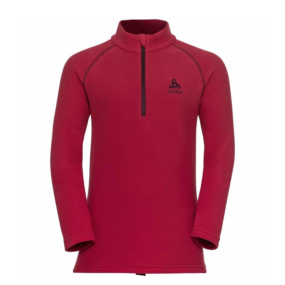 Polaire Rouge Mixte Enfant Odlo Rigi Midlayer pas cher