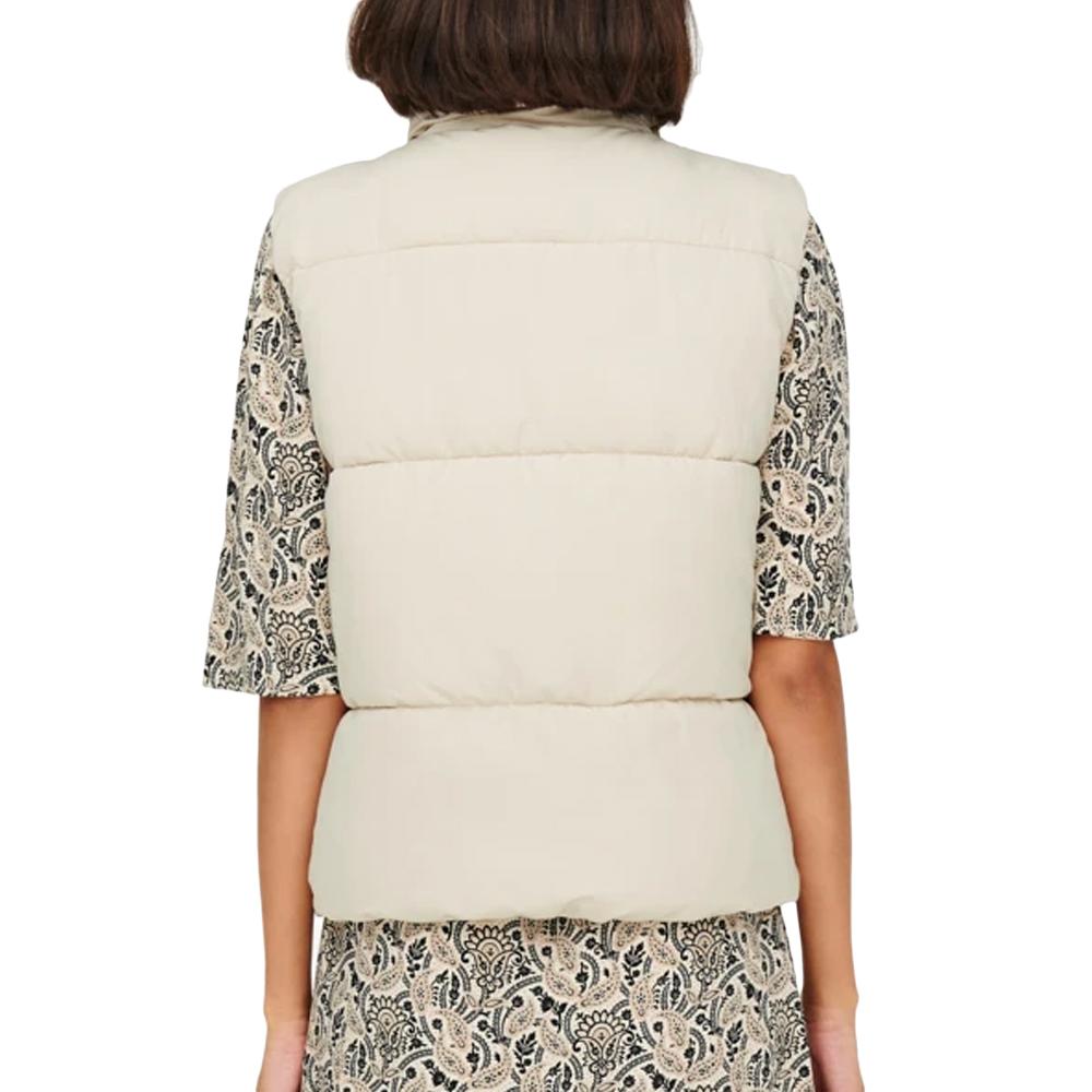 Doudoune sans manches Beige Femme JDY Newerica vue 2