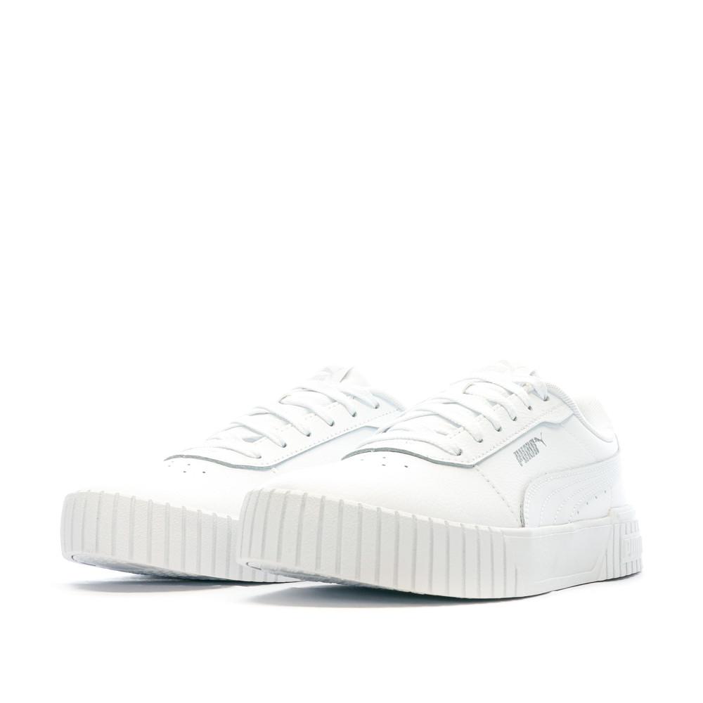 Baskets Blanches Femme Puma Carina 2.0 vue 6