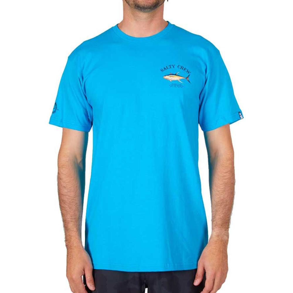 T-shirt Bleu Homme Salty Crew Mount pas cher