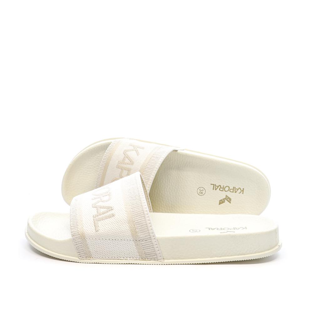 Claquettes Beige Femme Kaporal Tapioca pas cher