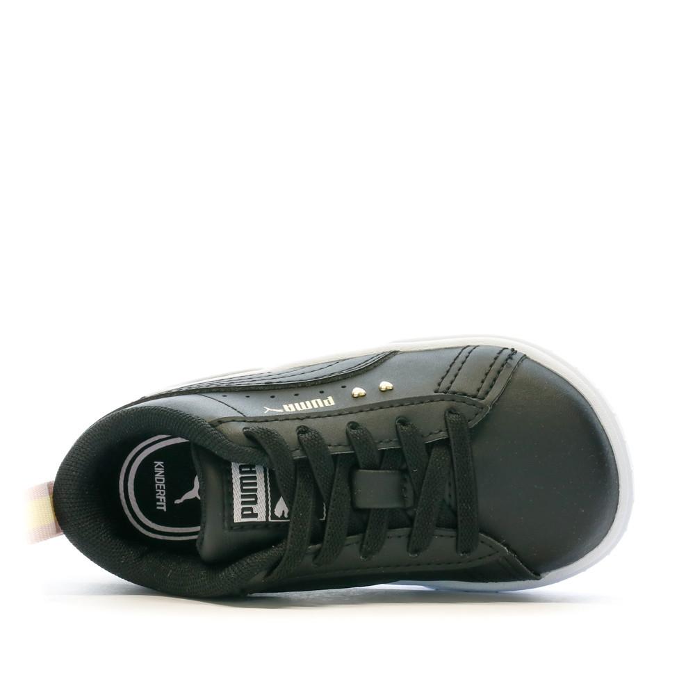 Baskets Noir Enfant Puma Mayze Shiny vue 4