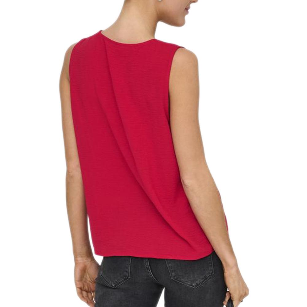 Débardeur Rouge Femme Jdy Divya vue 2