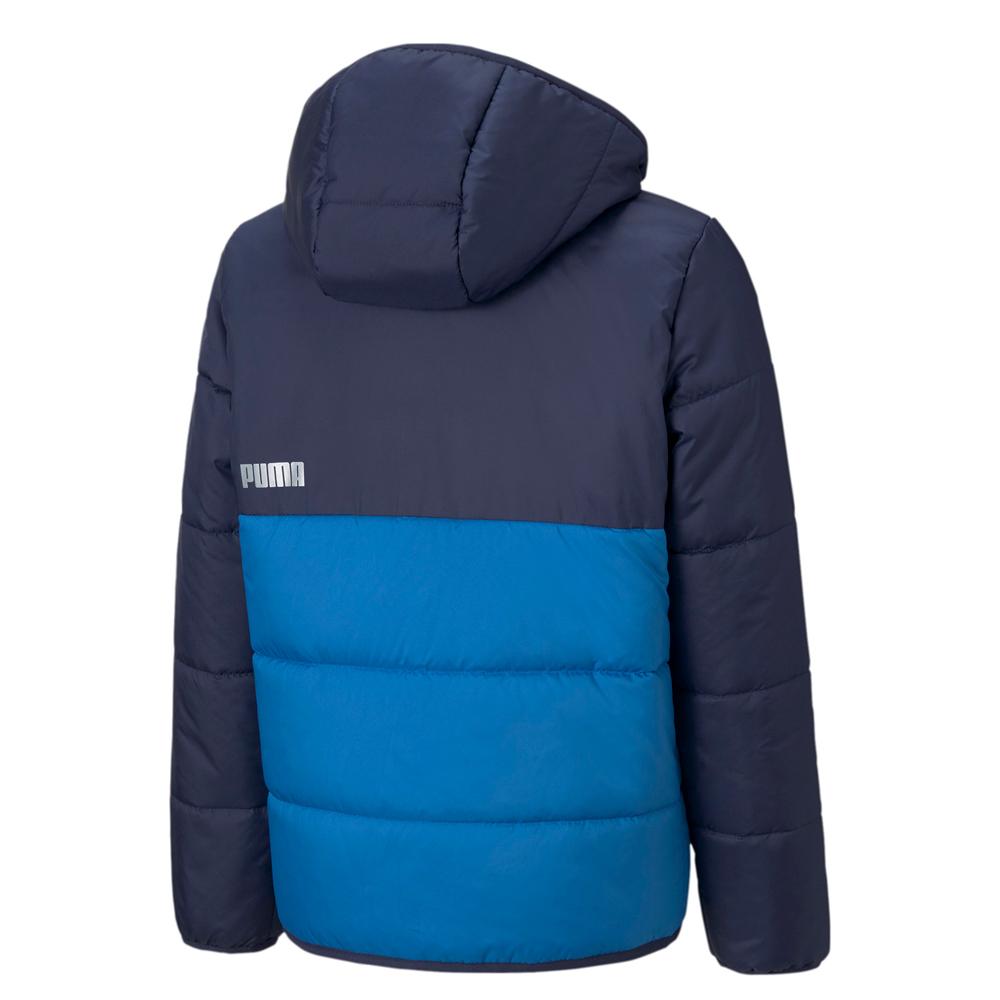 Doudoune Bleu Garçon Puma Padded vue 2