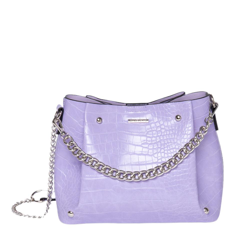 Sac à Main Violet Femme Manoukian Shilo pas cher