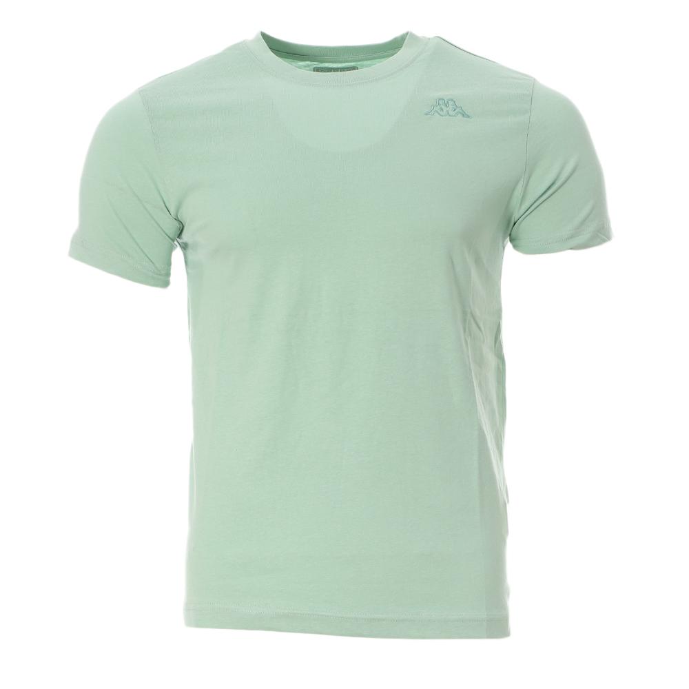 T-shirt Vert Homme Kappa Cafers pas cher